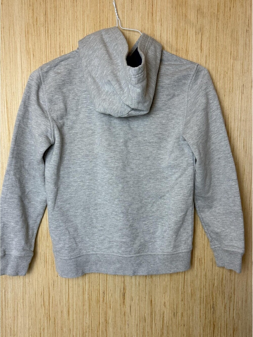 Eddie Bauer Hoodie Kids 10-12 Gray Explore Bear Graphic Fleece Pullover - Picture 5 of 5